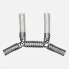 Capispalla>NOIR KEI NINOMIYA gilet con sfere metalliche e spille da balia Nero