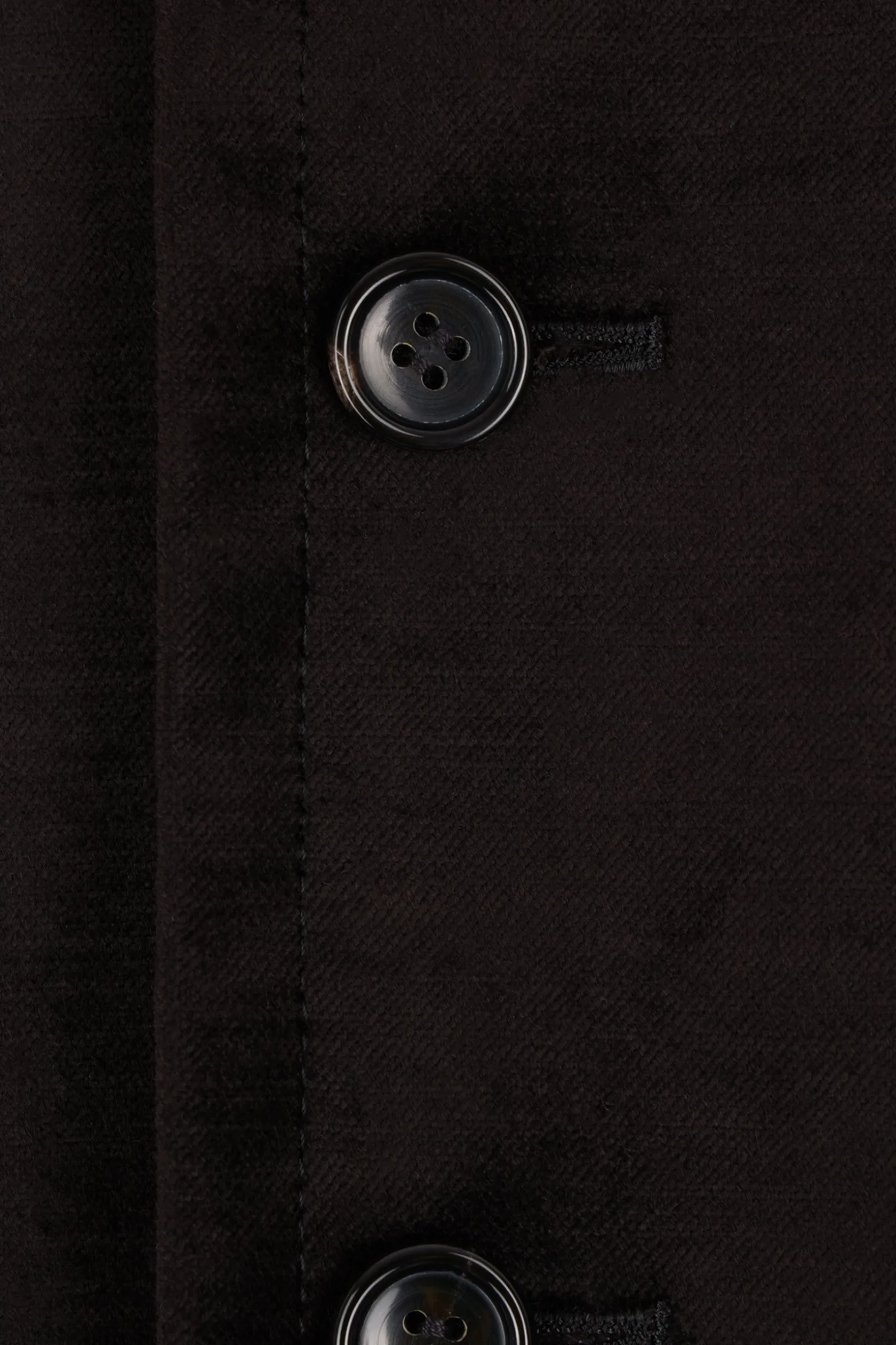 Capispalla>COMME DES GARÇONS gilet oversize in velluto e cady stretch Nero