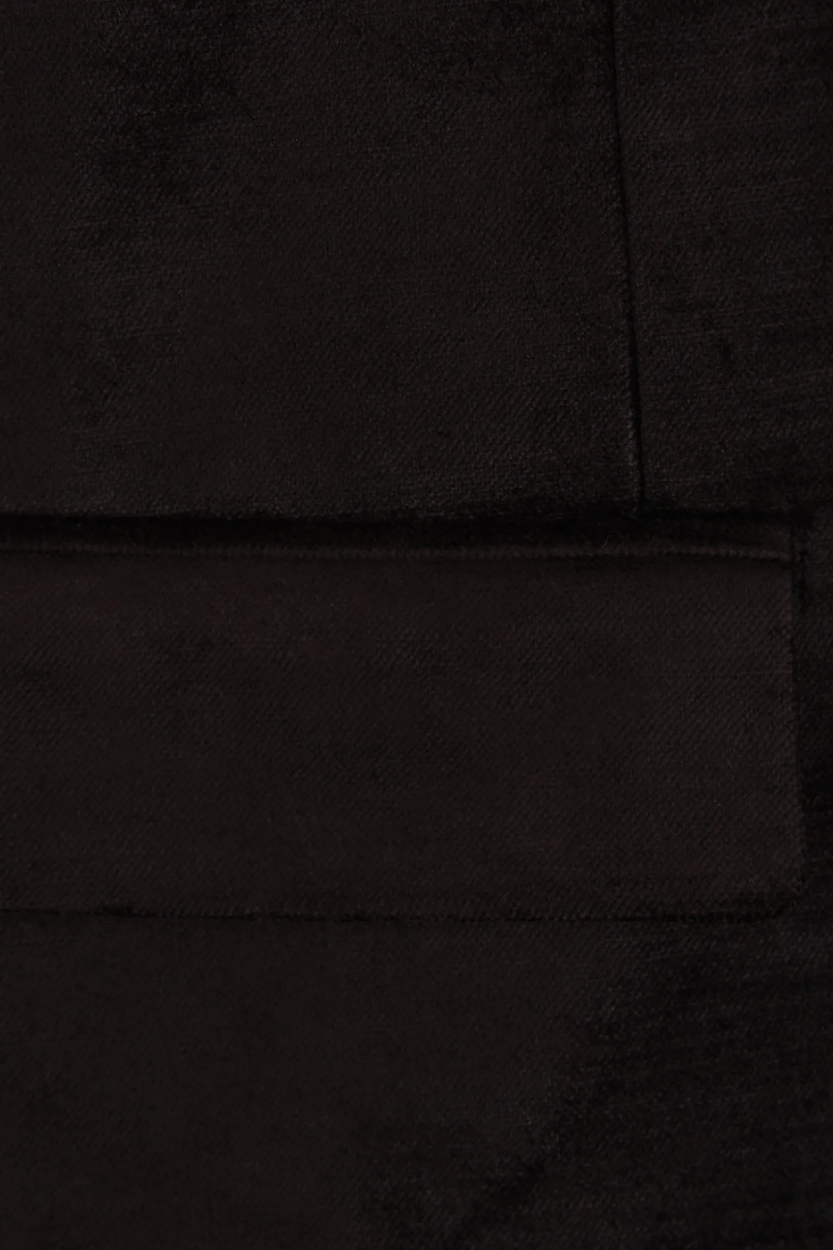 Capispalla>COMME DES GARÇONS gilet oversize in velluto e cady stretch Nero