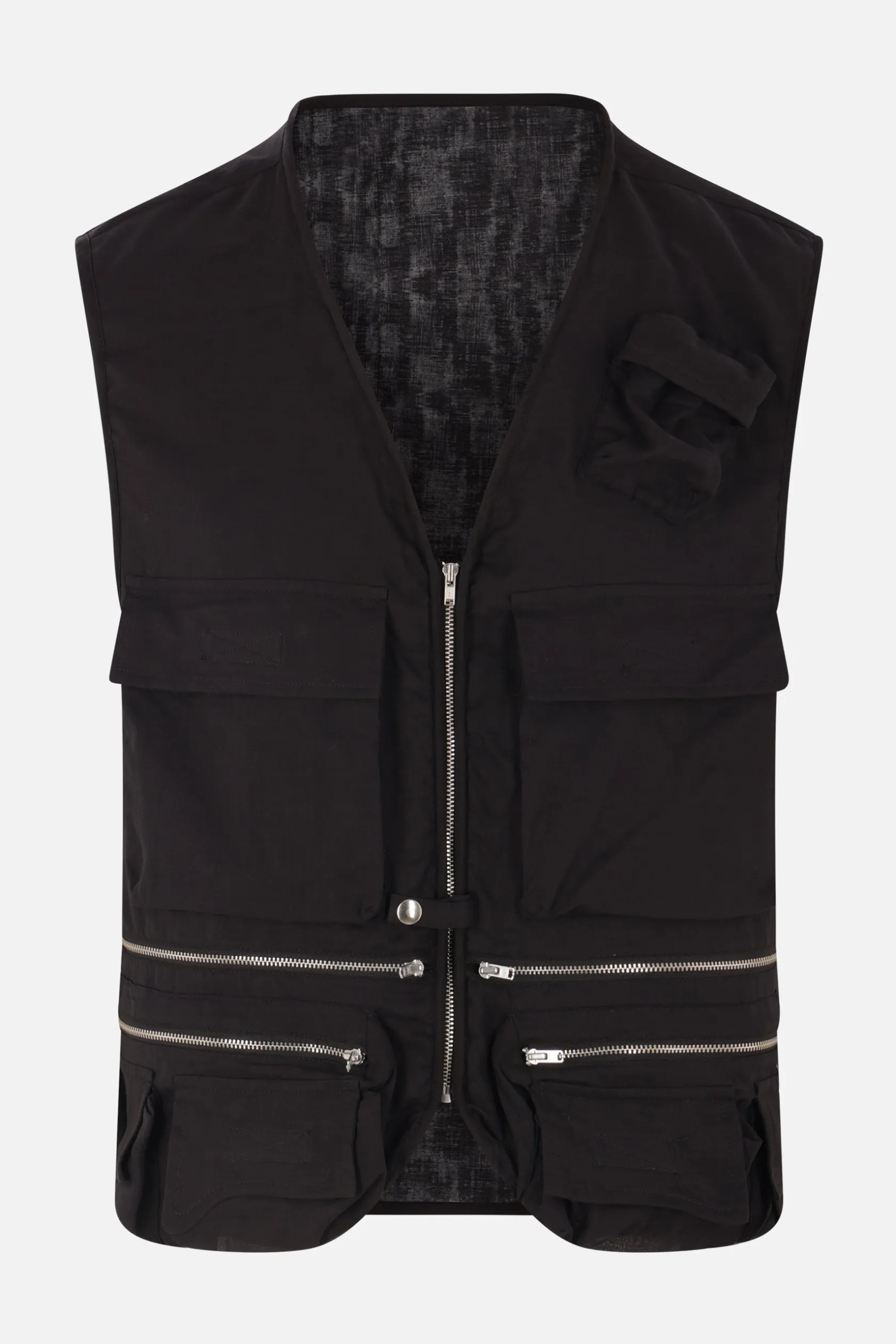 Capispalla>MAGLIANO gilet Supercargo in cotone Nero