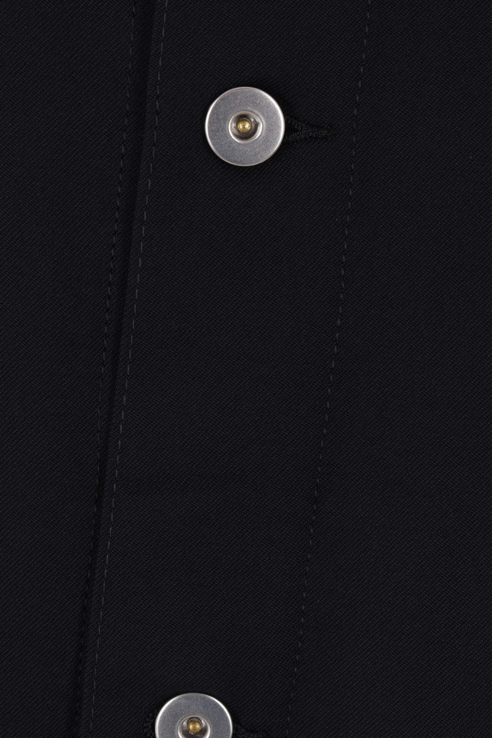 Capispalla>BLACK COMME des GARÇONS giubbotto asimmetrico oversize in gabardine Nero