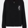 Capispalla>UNDERCOVER giubbotto full-zip in rayon Nero