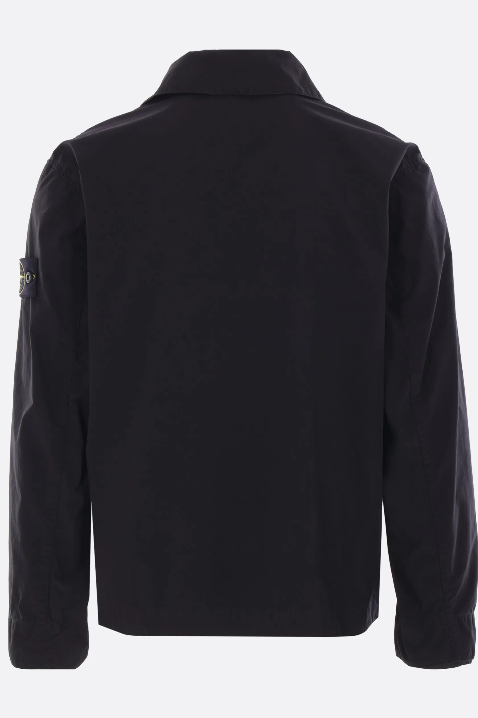 Capispalla>STONE ISLAND giubbotto in Light Compact Touch Poly-TC Nero