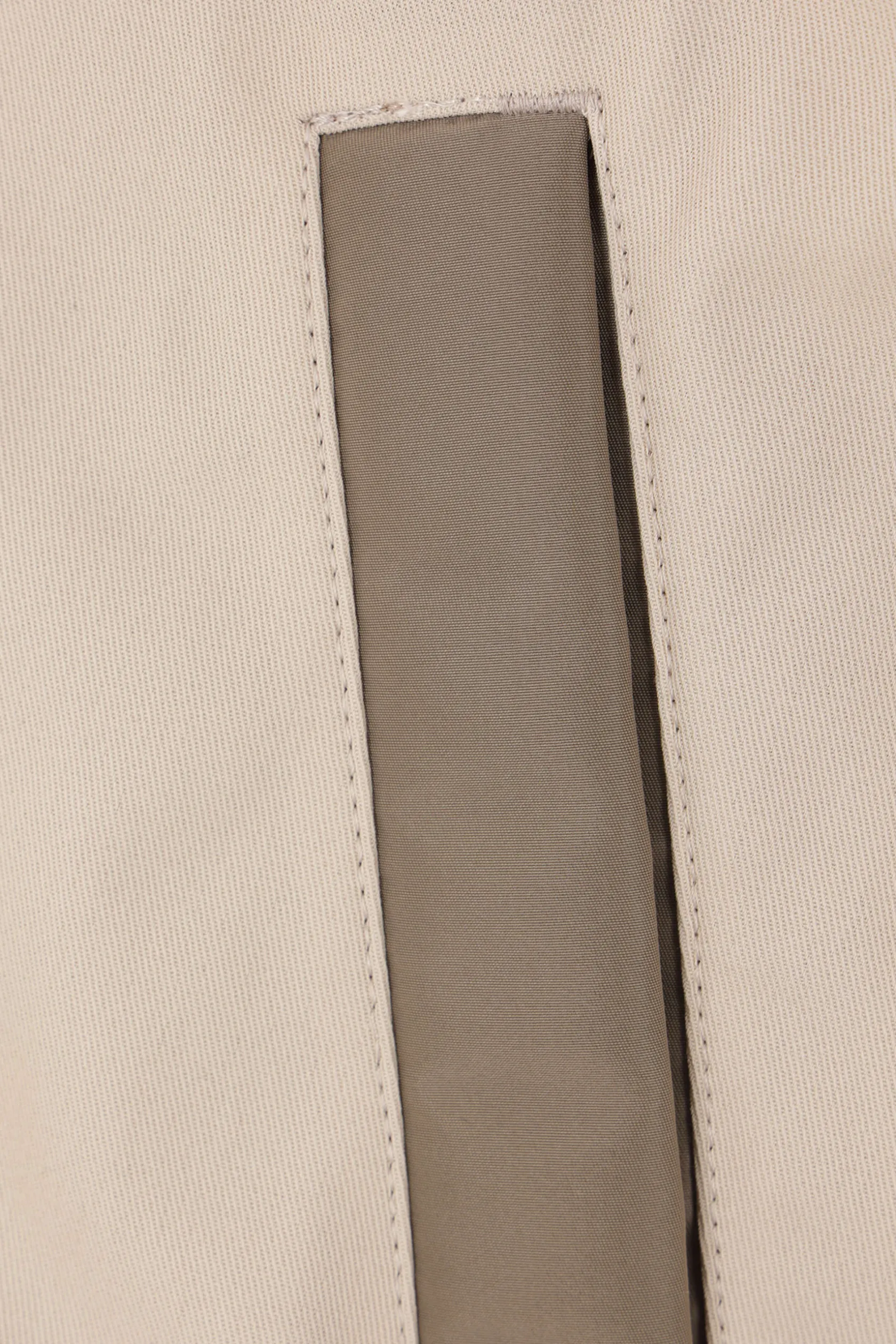 Capispalla>SACAI giubbotto in twill di cotone Neutro