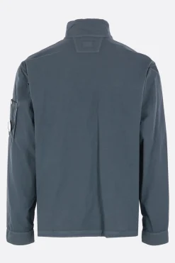 Capispalla>C.P. COMPANY giubbotto Lens in Flatt Nylon Blu