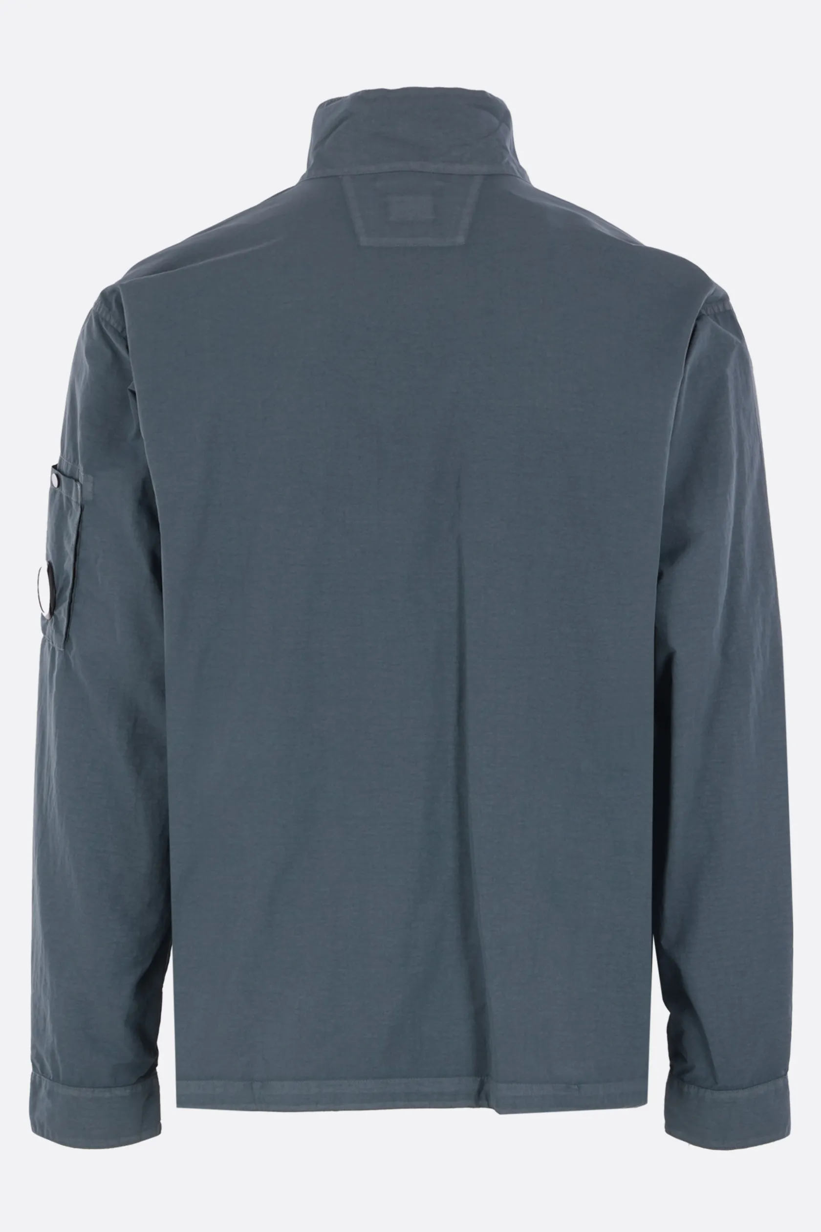 Capispalla>C.P. COMPANY giubbotto Lens in Flatt Nylon Blu