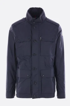 Capispalla>MONCLER giubbotto Lez in nylon Blu