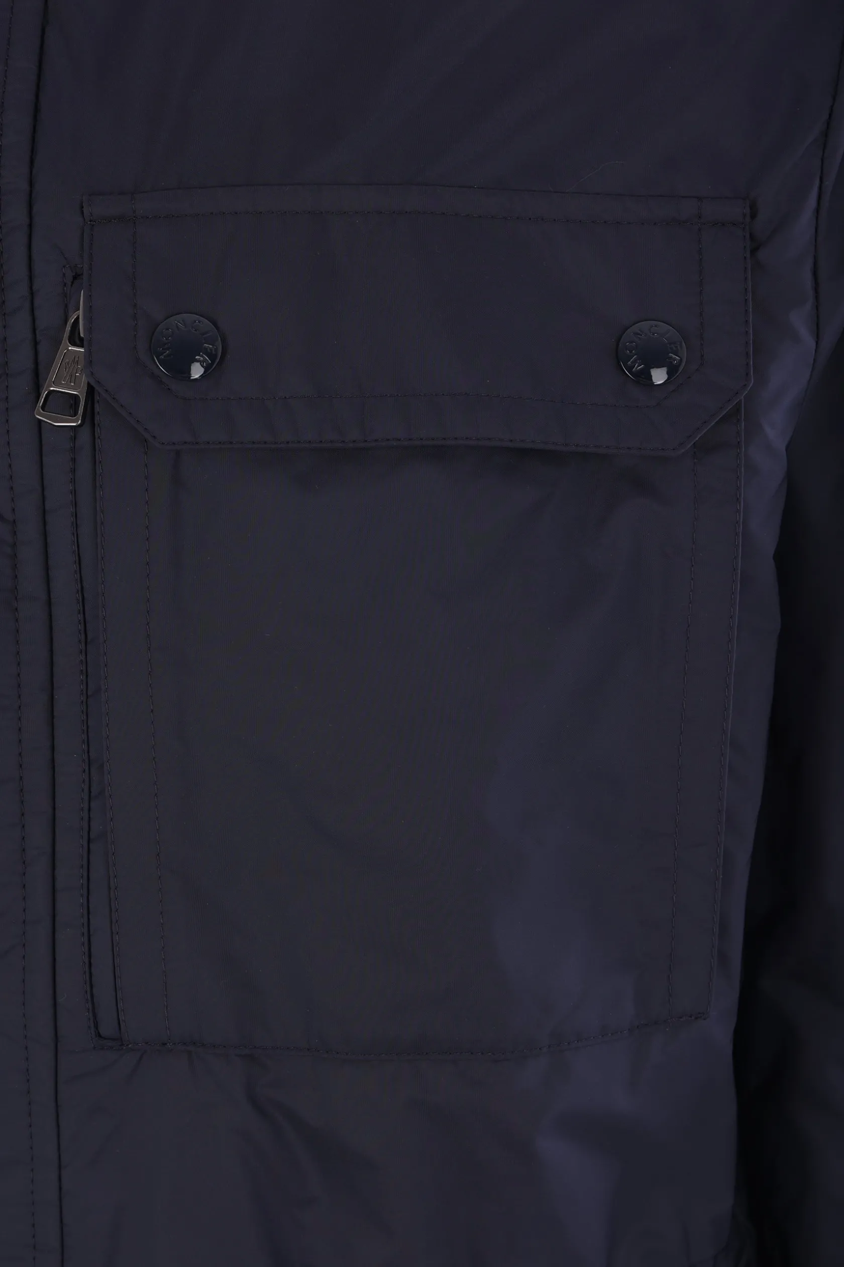 Capispalla>MONCLER giubbotto Lez in nylon Blu
