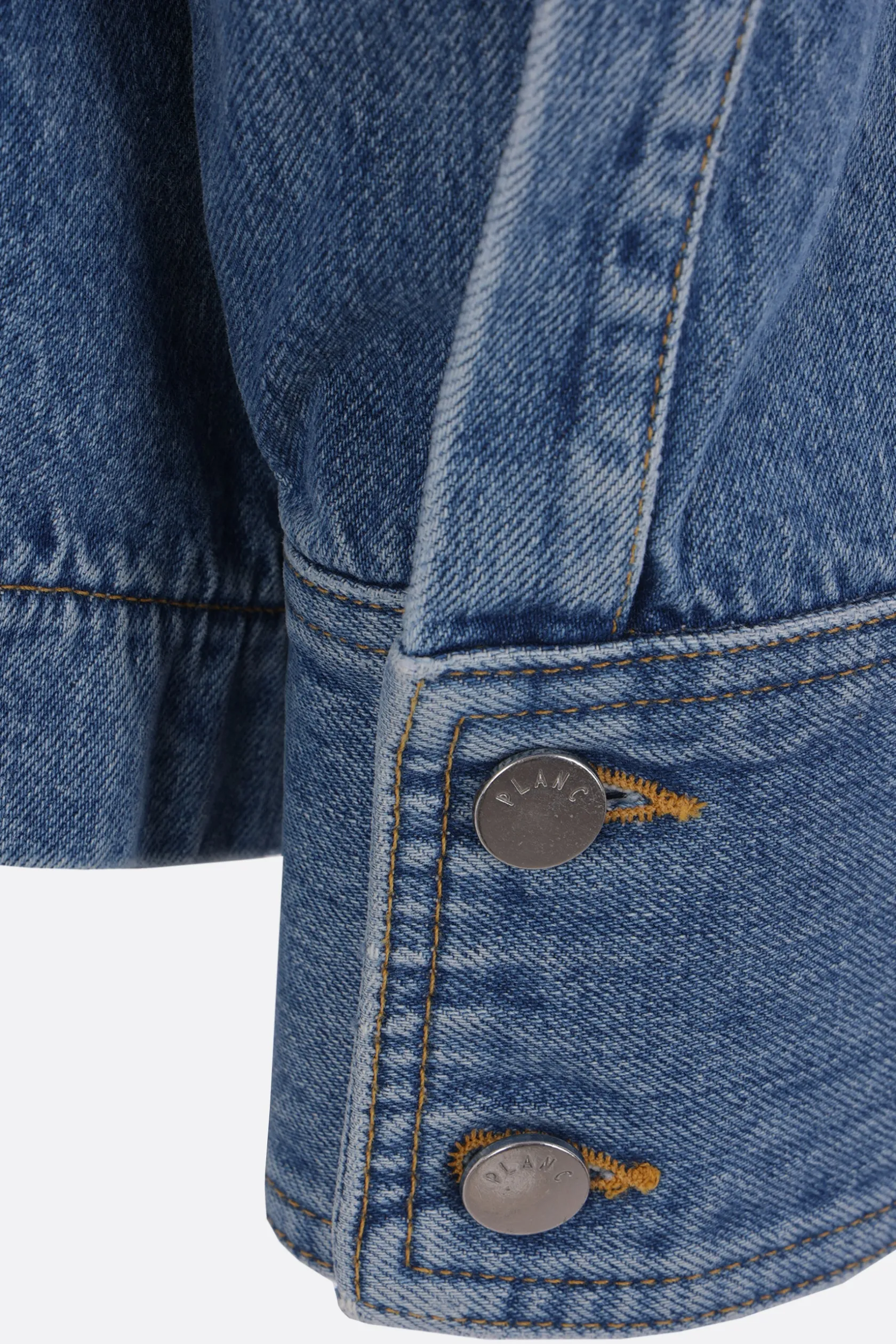 Capispalla>PLAN C giubbotto oversize in denim Blu