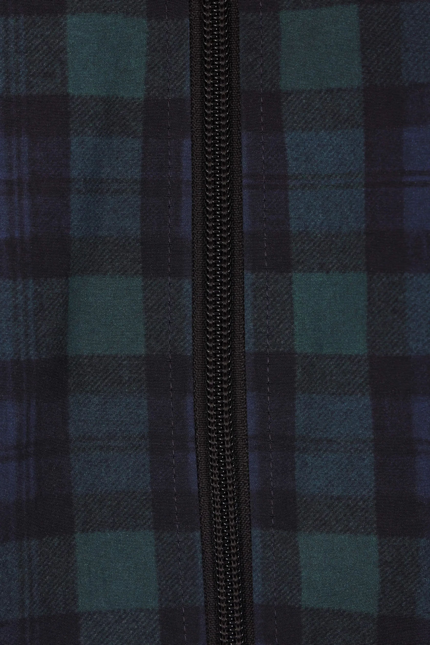 Capispalla>MARTINE ROSE giubbotto oversize in tessuto tecnico a quadri Nero