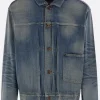 Capispalla>TAIGA TAKAHASHI giubbotto 1920's in denim Blu