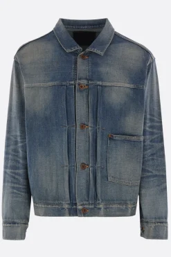 Capispalla>TAIGA TAKAHASHI giubbotto 1920's in denim Blu