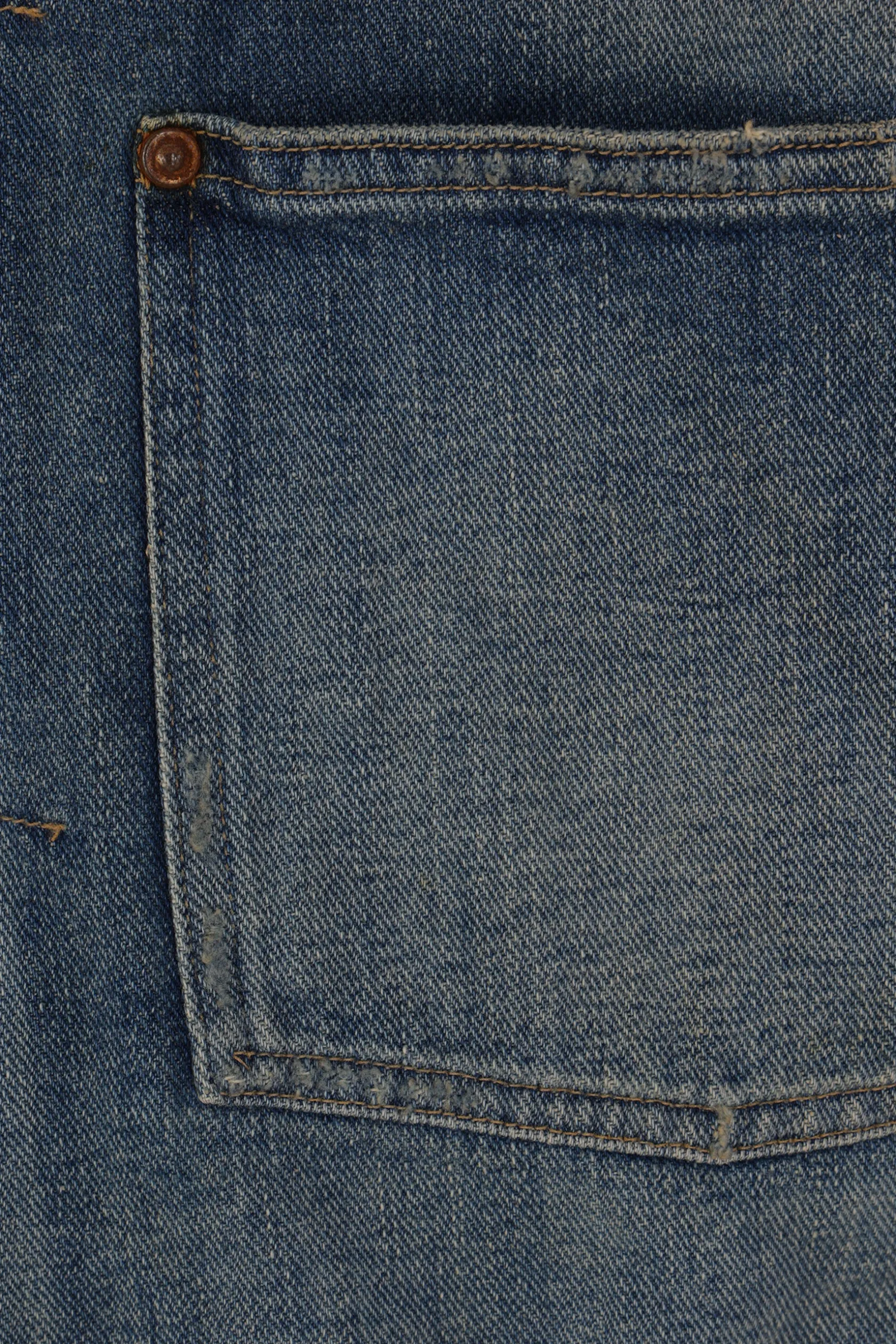 Capispalla>TAIGA TAKAHASHI giubbotto 1920's in denim Blu