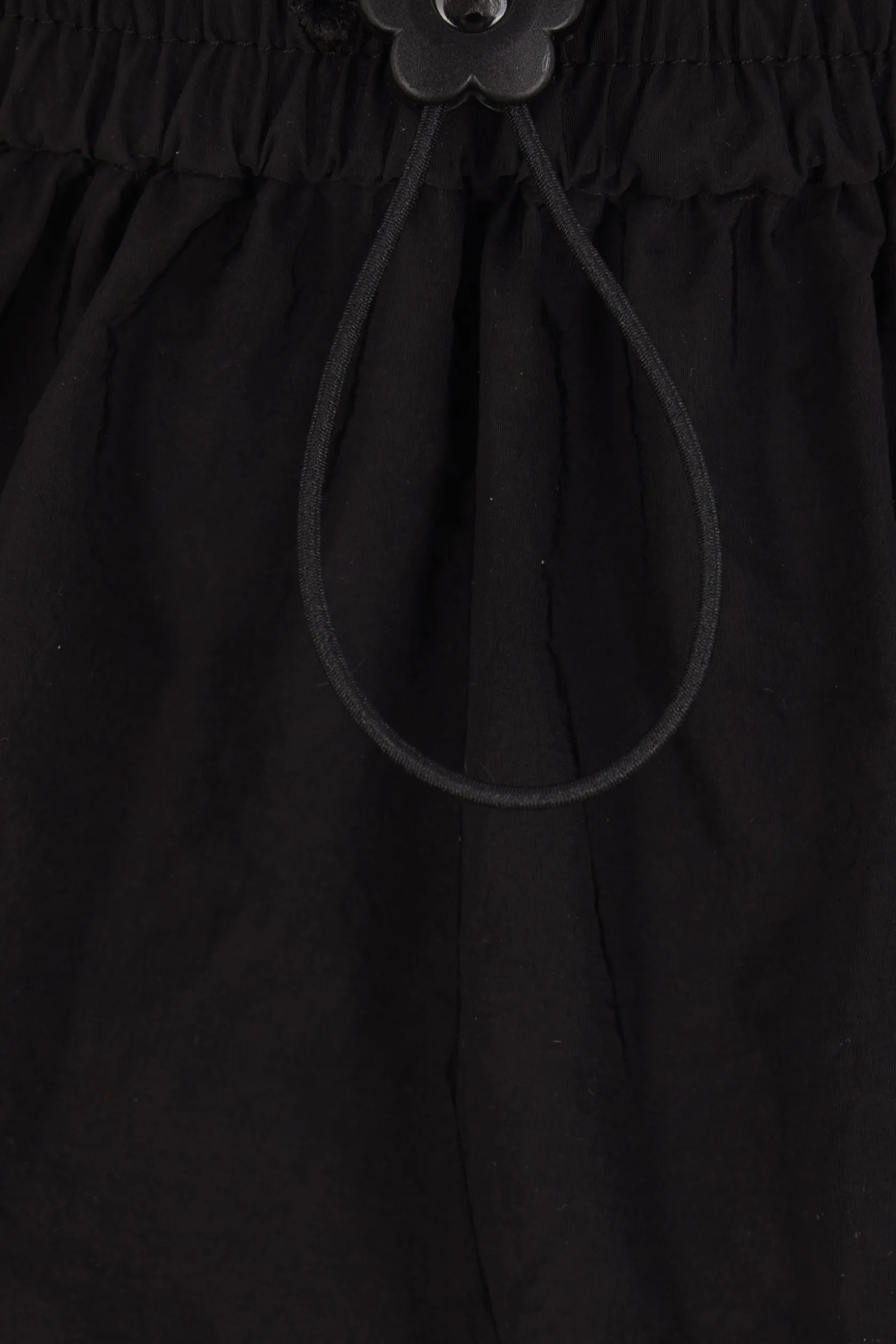 Gonne>CECILIE BAHNSEN gonna a balze Alec in taffetà crinkled Nero