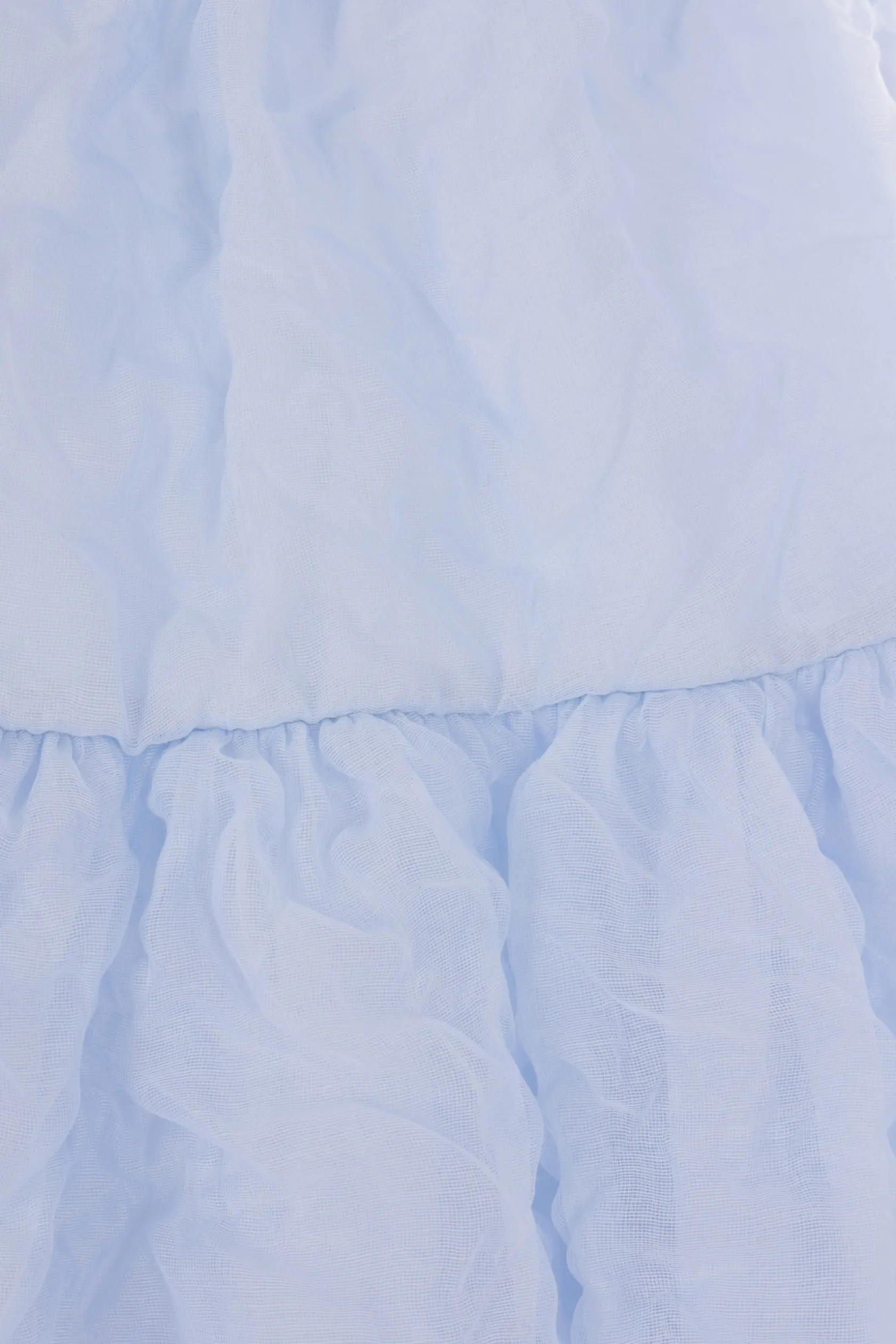 Gonne>CECILIE BAHNSEN gonna a ruota Rosie in tessuto nimbus matelassè Blu