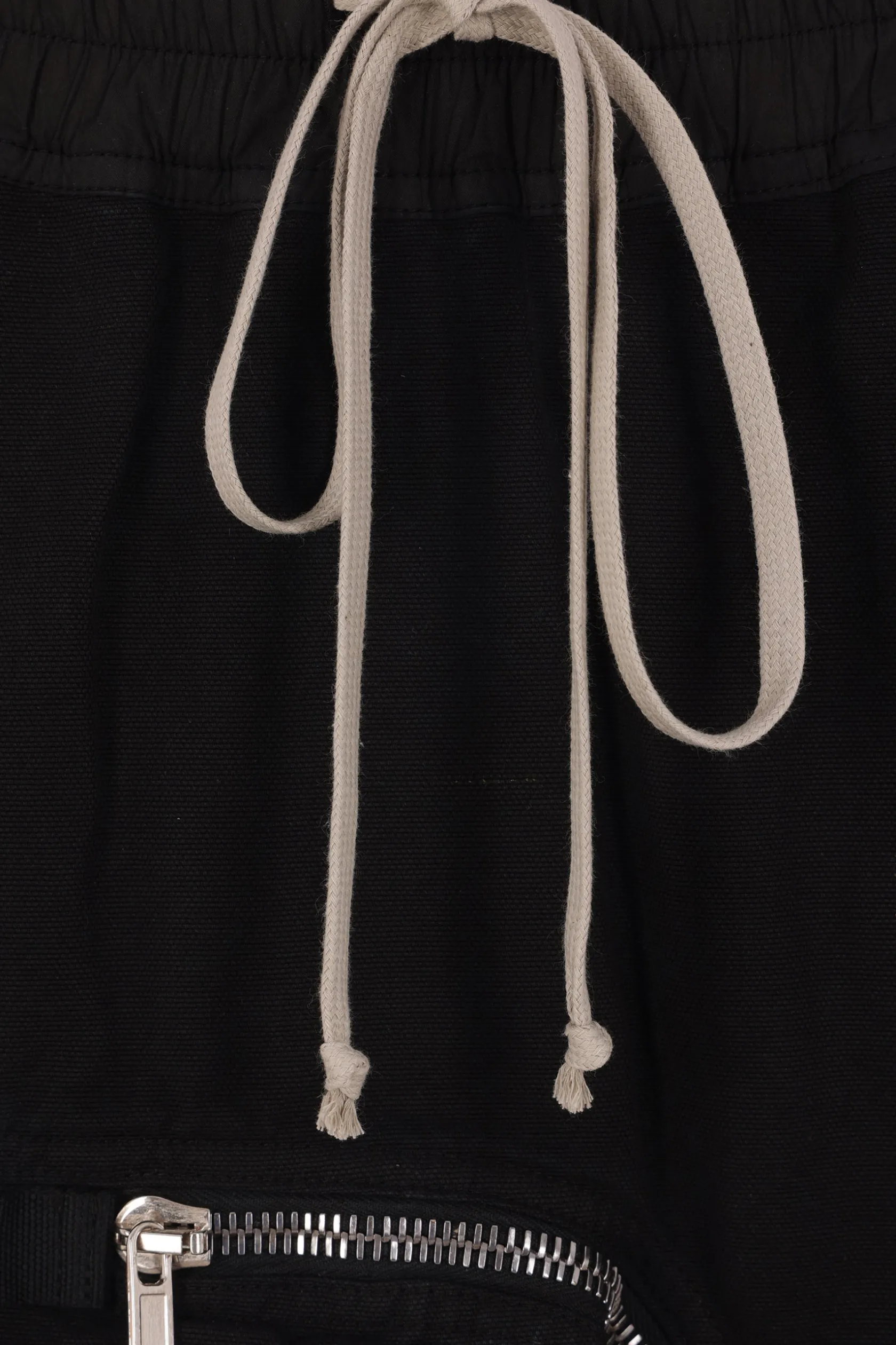 Pantaloni>RICK OWENS DRKSHDW gonna asimmetrica Dracca in canvas Nero