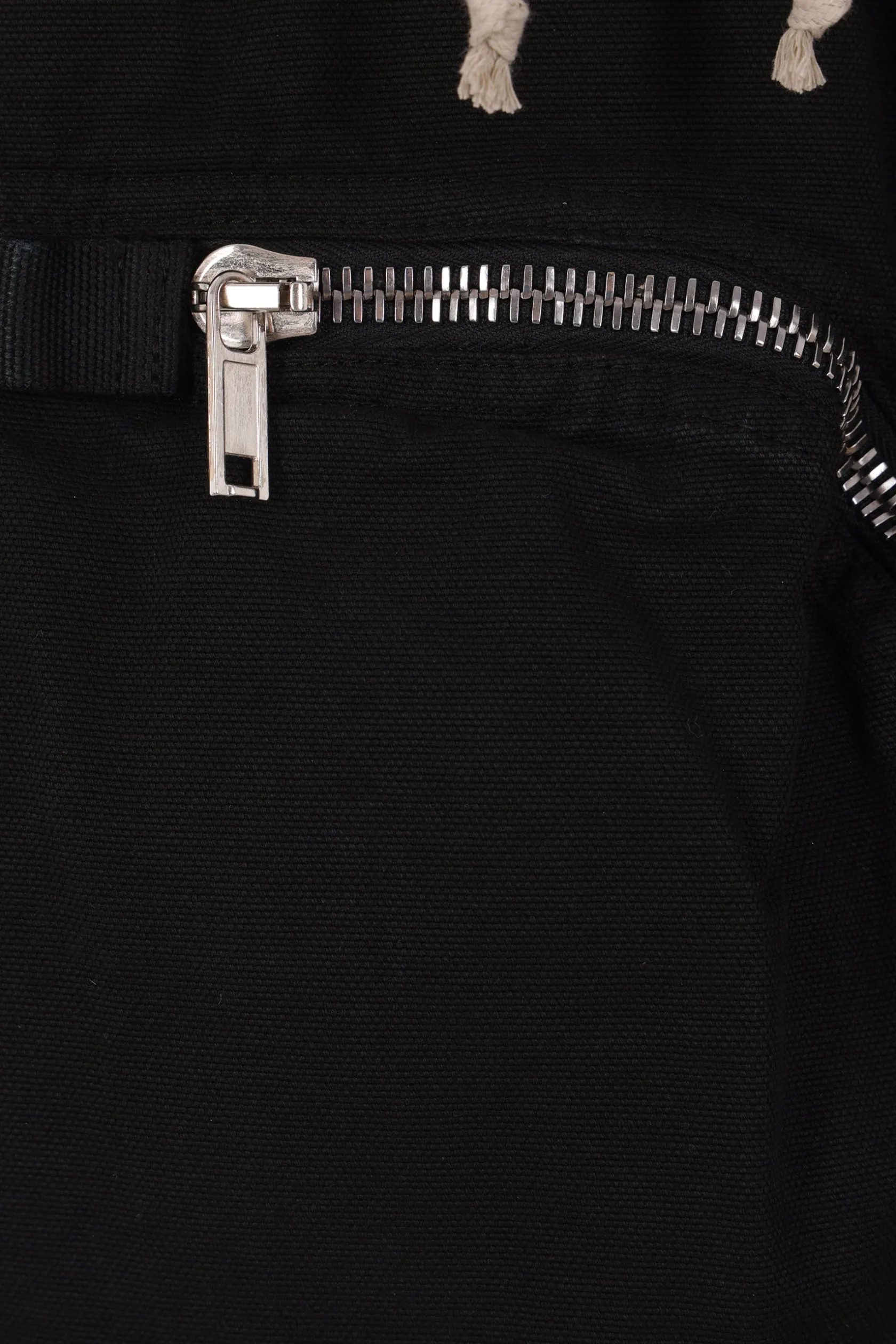 Pantaloni>RICK OWENS DRKSHDW gonna asimmetrica Dracca in canvas Nero