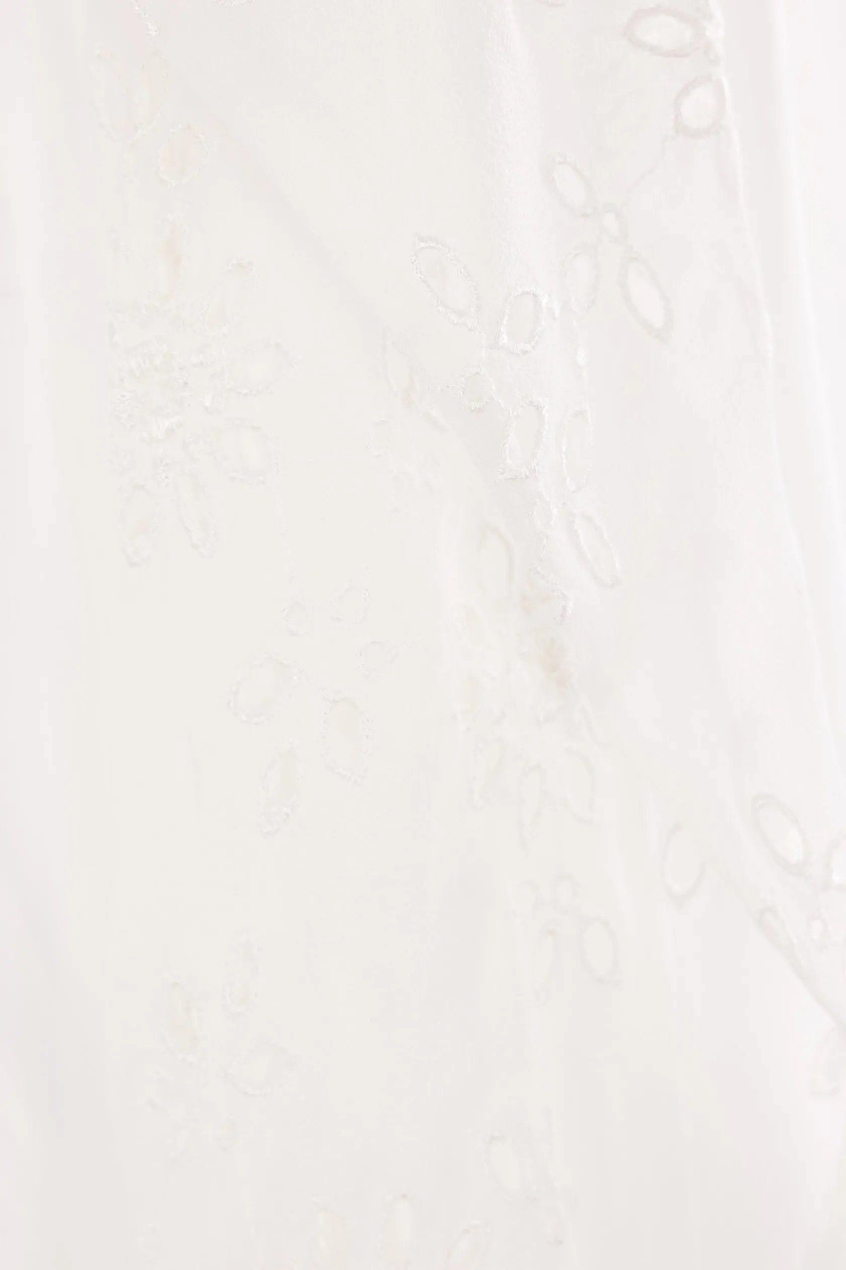 Gonne>ANN DEMEULEMEESTER gonna asimmetrica Sirka in seta con ricami Bianco