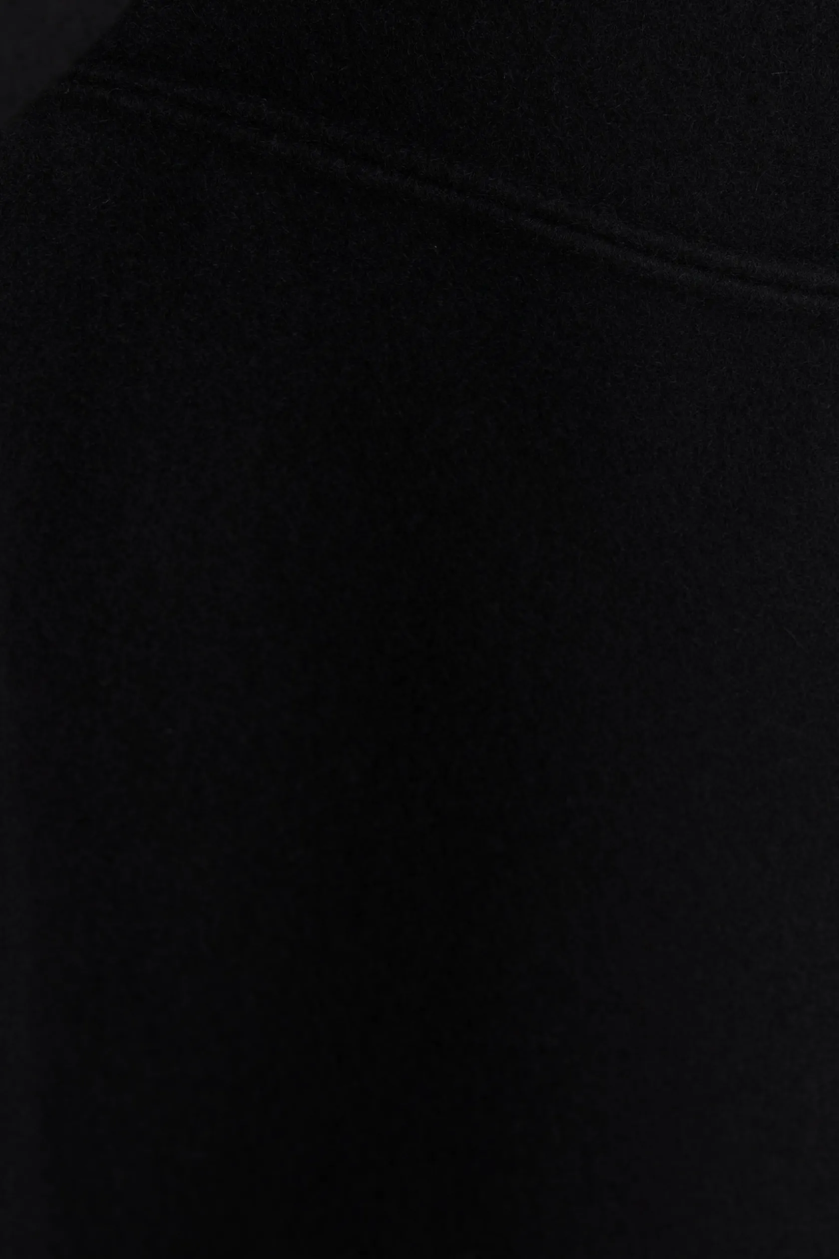 Gonne>YOHJI YAMAMOTO gonna destrutturata in lana Nero