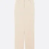 Gonne>MAISON MARGIELA gonna lunga Anonymity of the lining in denim Bianco