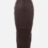 Gonne>RICK OWENS gonna lunga Dirt Pillar in nappa stretch Marrone