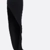 Gonne>RICK OWENS gonna lunga Edfu in jersey con strascico Nero