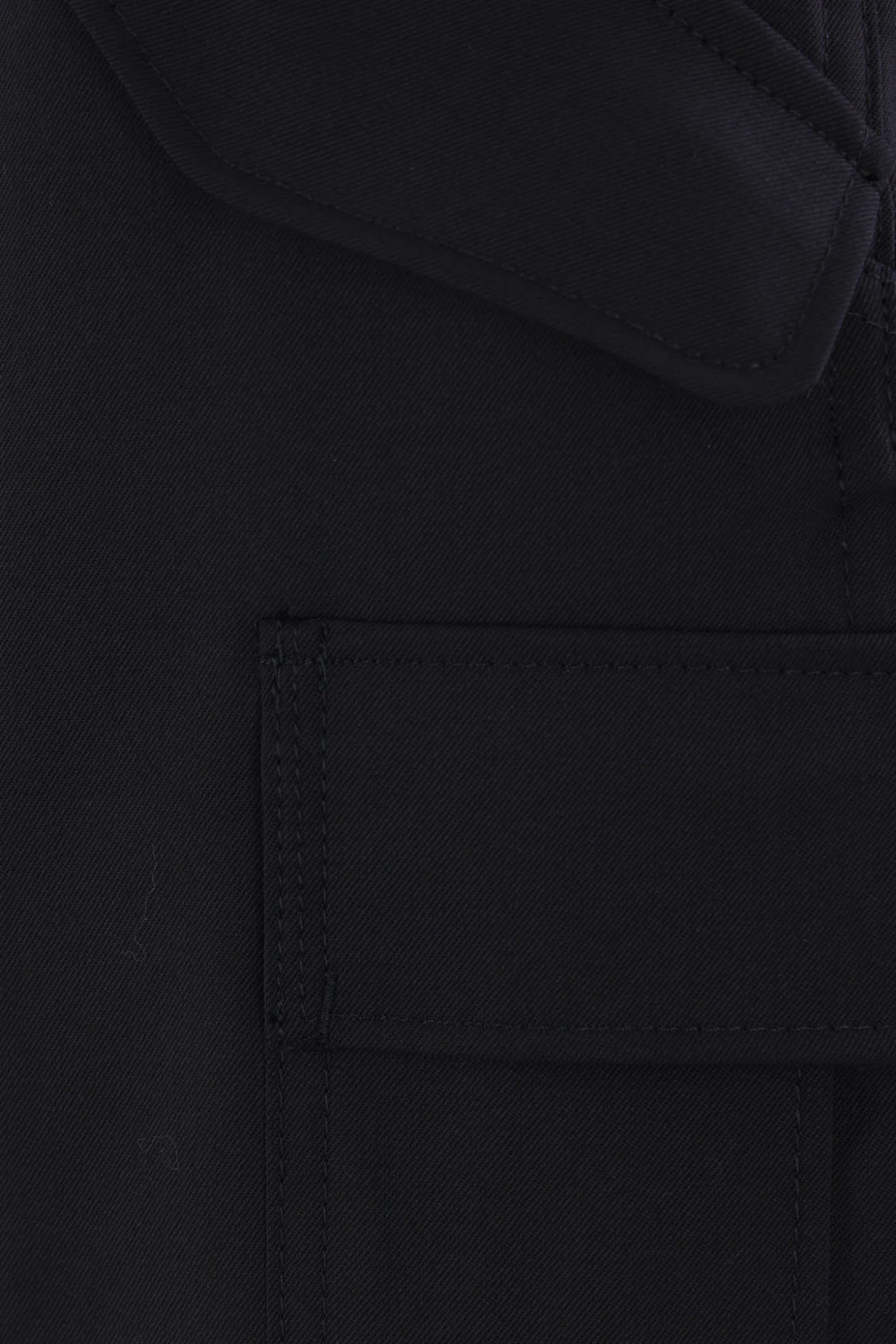 Gonne>JUNYA WATANABE gonna lunga in lana tecnica Nero