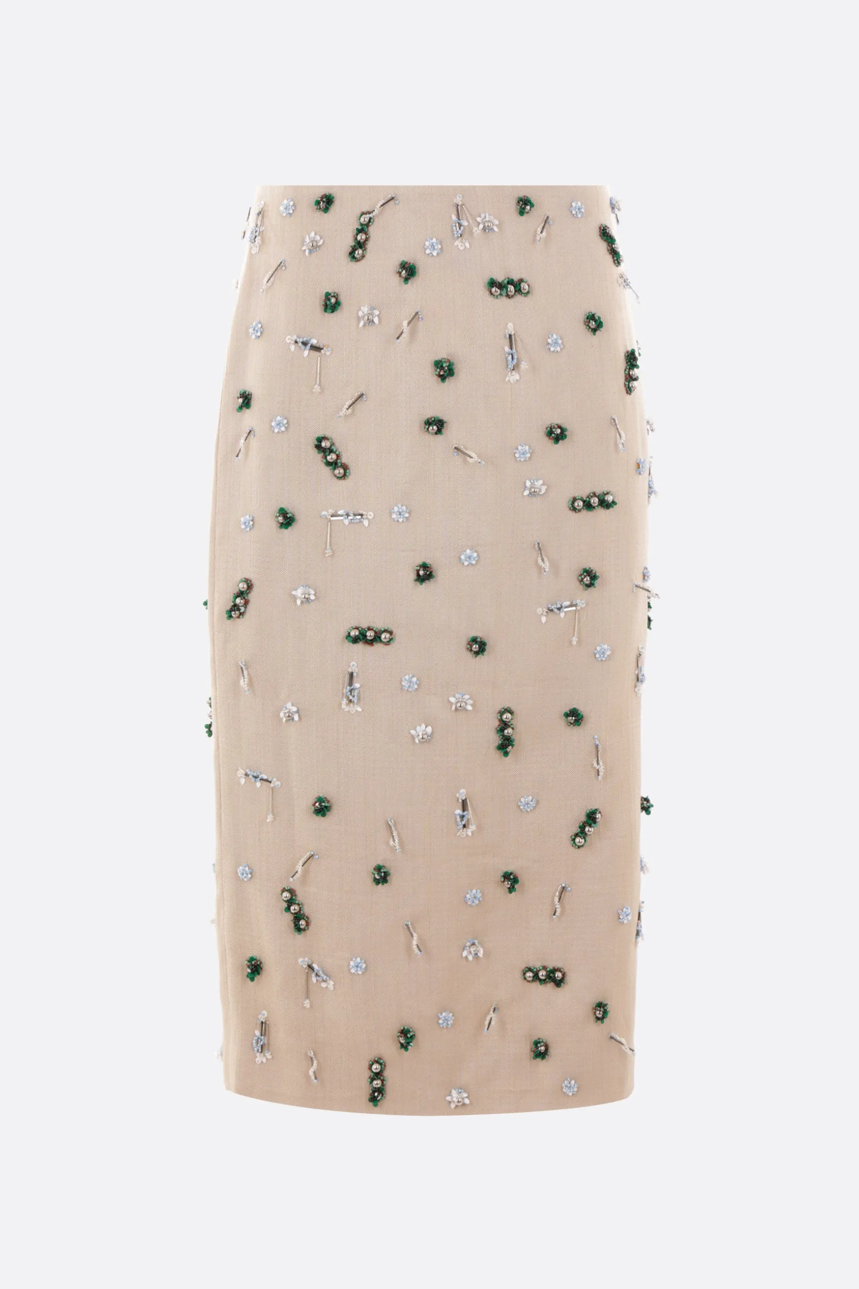 Gonne>CHRISTOPHER ESBER gonna midi Embla in canvas Multicolor