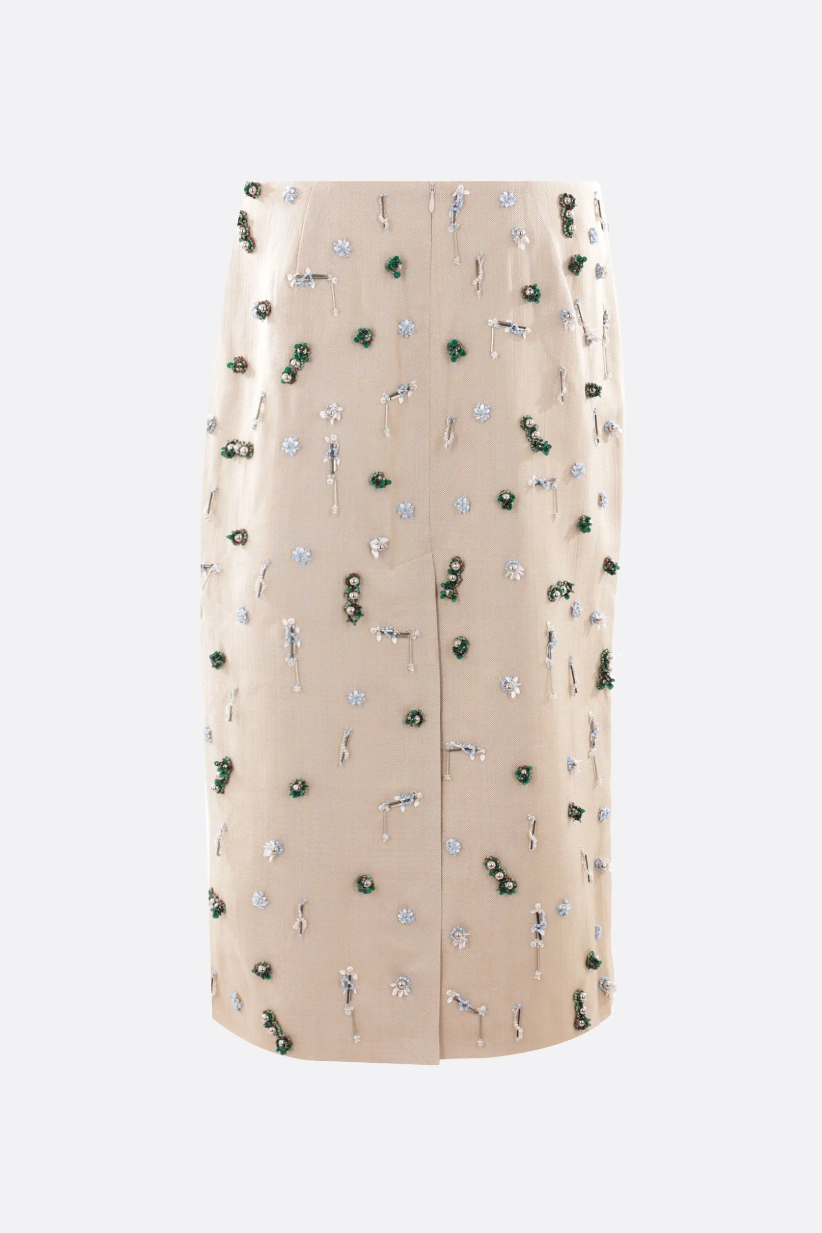 Gonne>CHRISTOPHER ESBER gonna midi Embla in canvas Multicolor