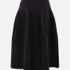Gonne>CFCL gonna midi Pottery in maglia stretch Nero