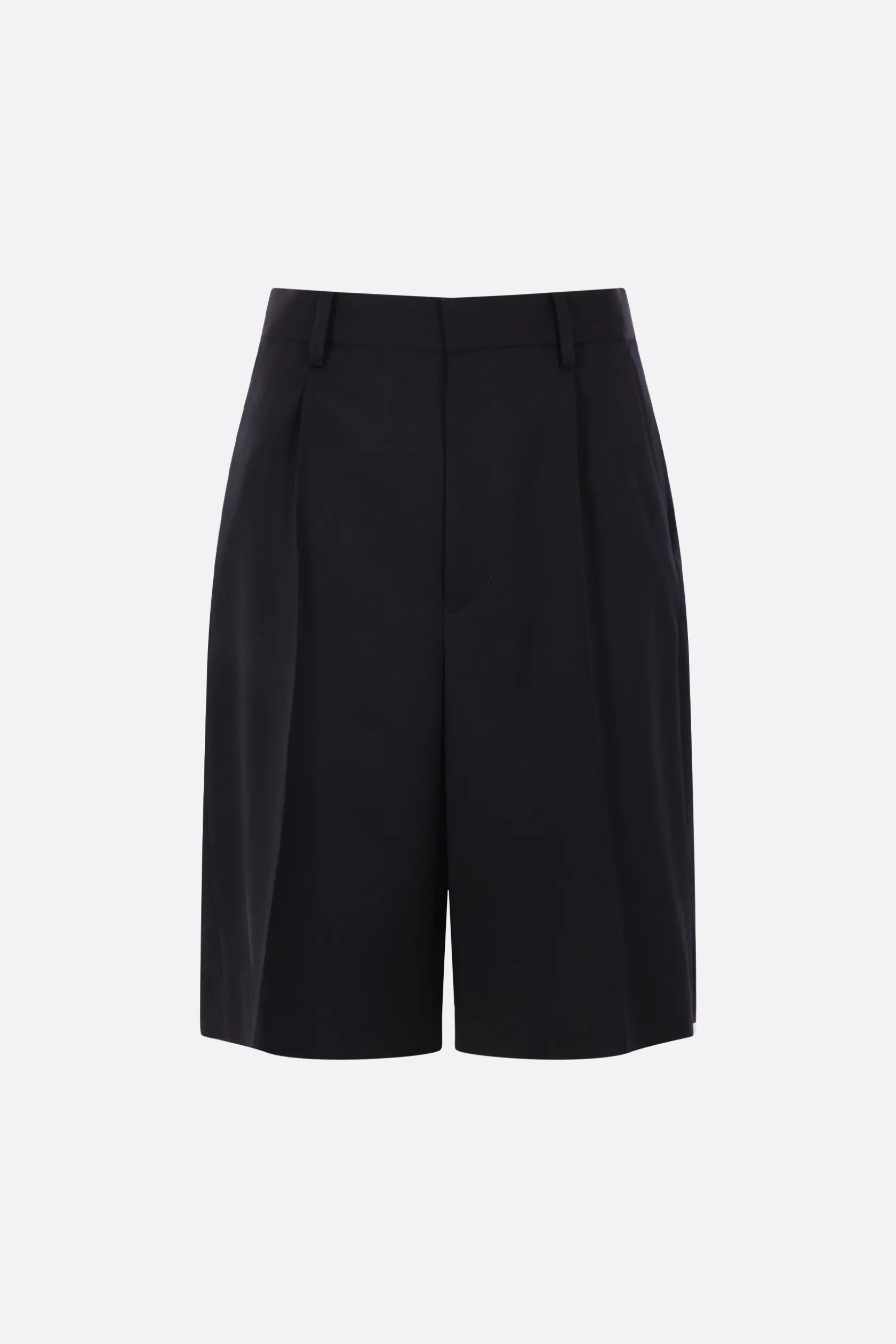 Pantaloni>UNDERCOVER gonna-pantalone corto in lana Blu