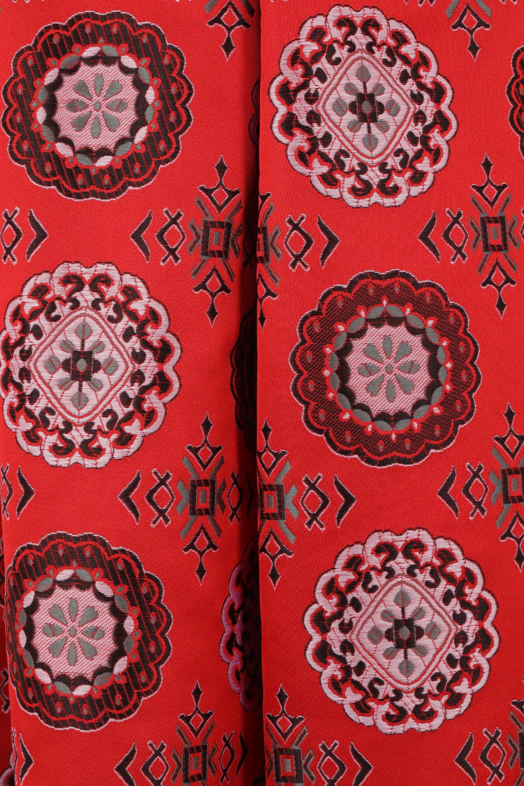 Pantaloni>COMME DES GARÇONS gonna-pantalone in jacquard Rosso