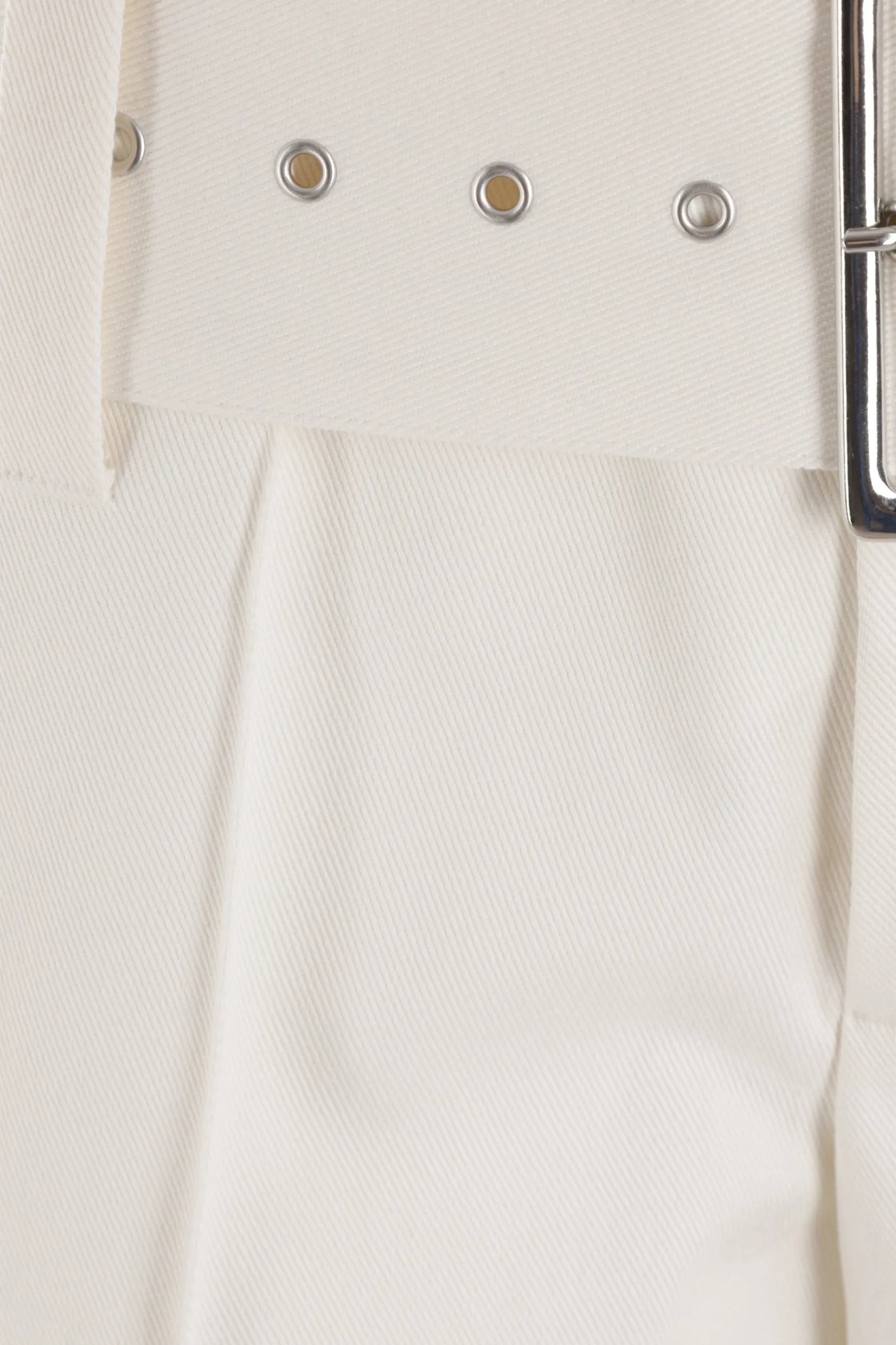 Pantaloni>10 CORSO COMO jeans a gamba ampia in denim stretch Bianco