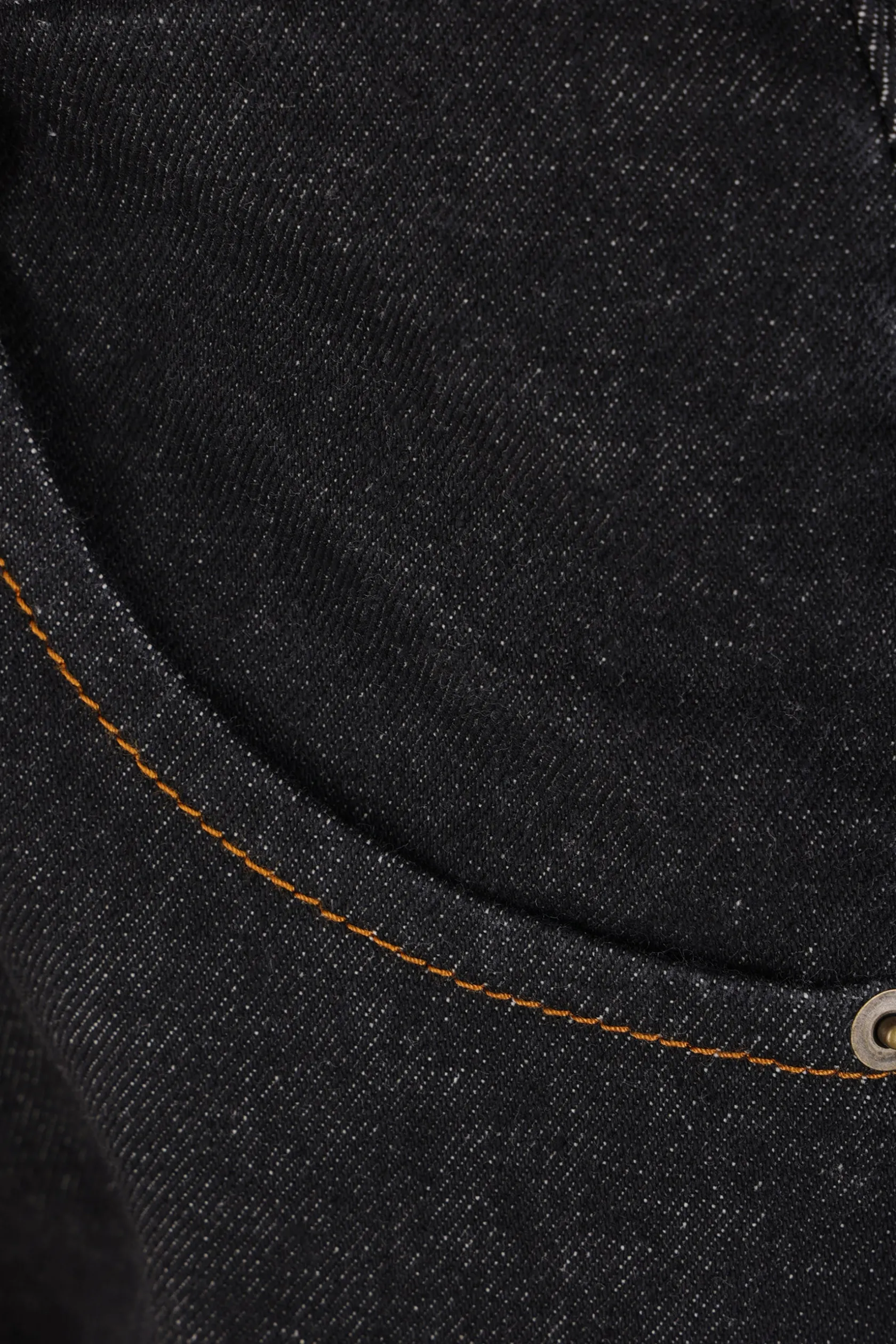 Jeans>MOLLY GODDARD jeans a gamba dritta Cora in denim Nero