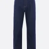 Jeans>MAISON KITSUNÉ jeans a gamba dritta in denim Blu