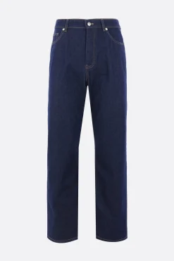 Jeans>MAISON KITSUNÉ jeans a gamba dritta in denim Blu