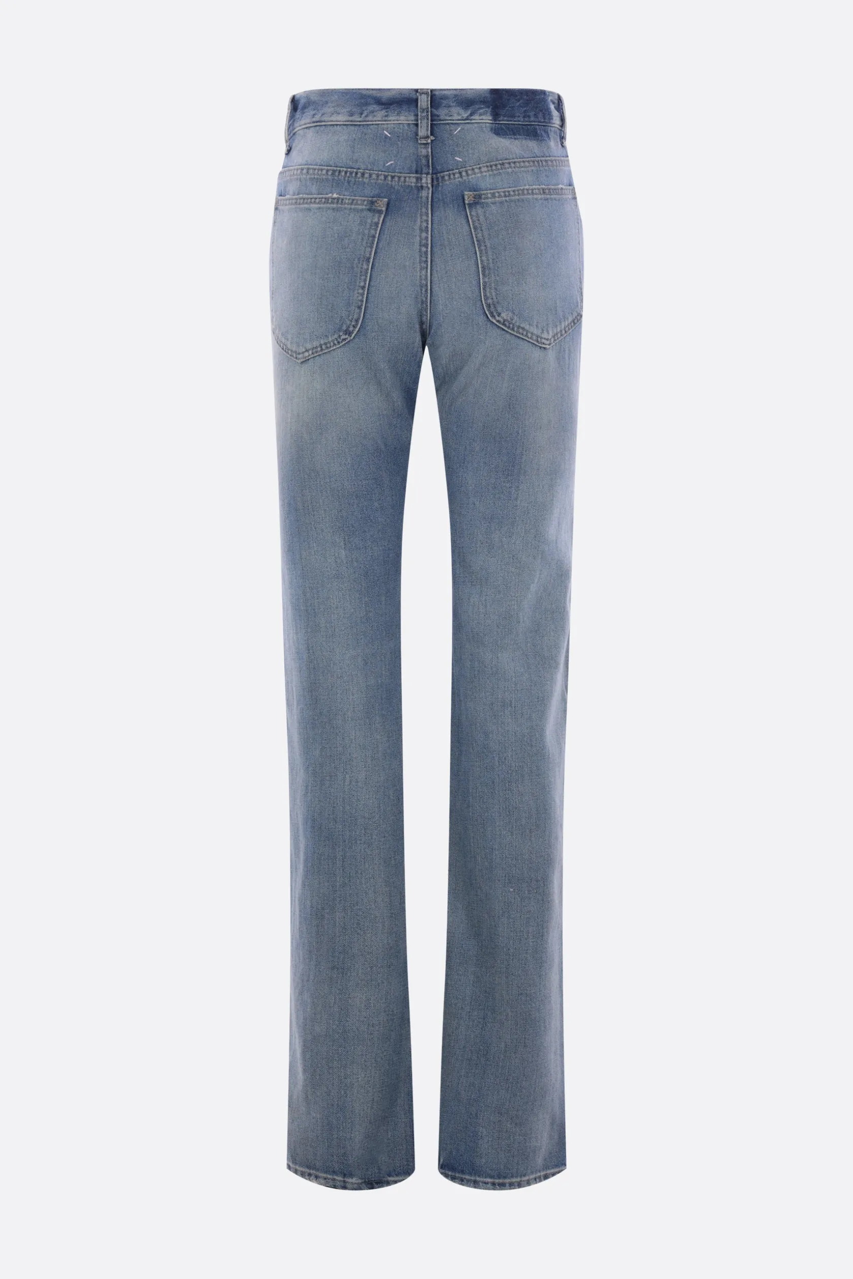 Jeans>MAISON MARGIELA jeans a gamba dritta in denim Blu