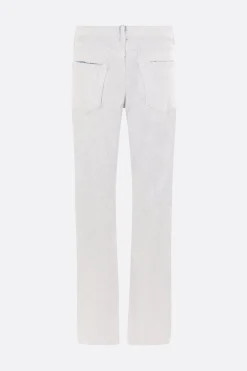 Jeans>MAISON MARGIELA jeans a gamba dritta in denim Bianchetto Bianco