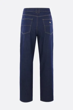 Jeans>MAISON KITSUNÉ jeans a gamba dritta in denim Blu