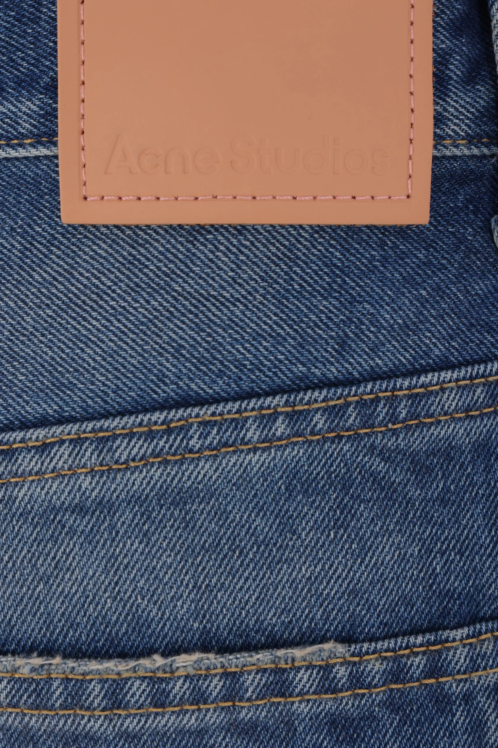 Jeans>ACNE STUDIOS jeans a gamba dritta in denim Blu