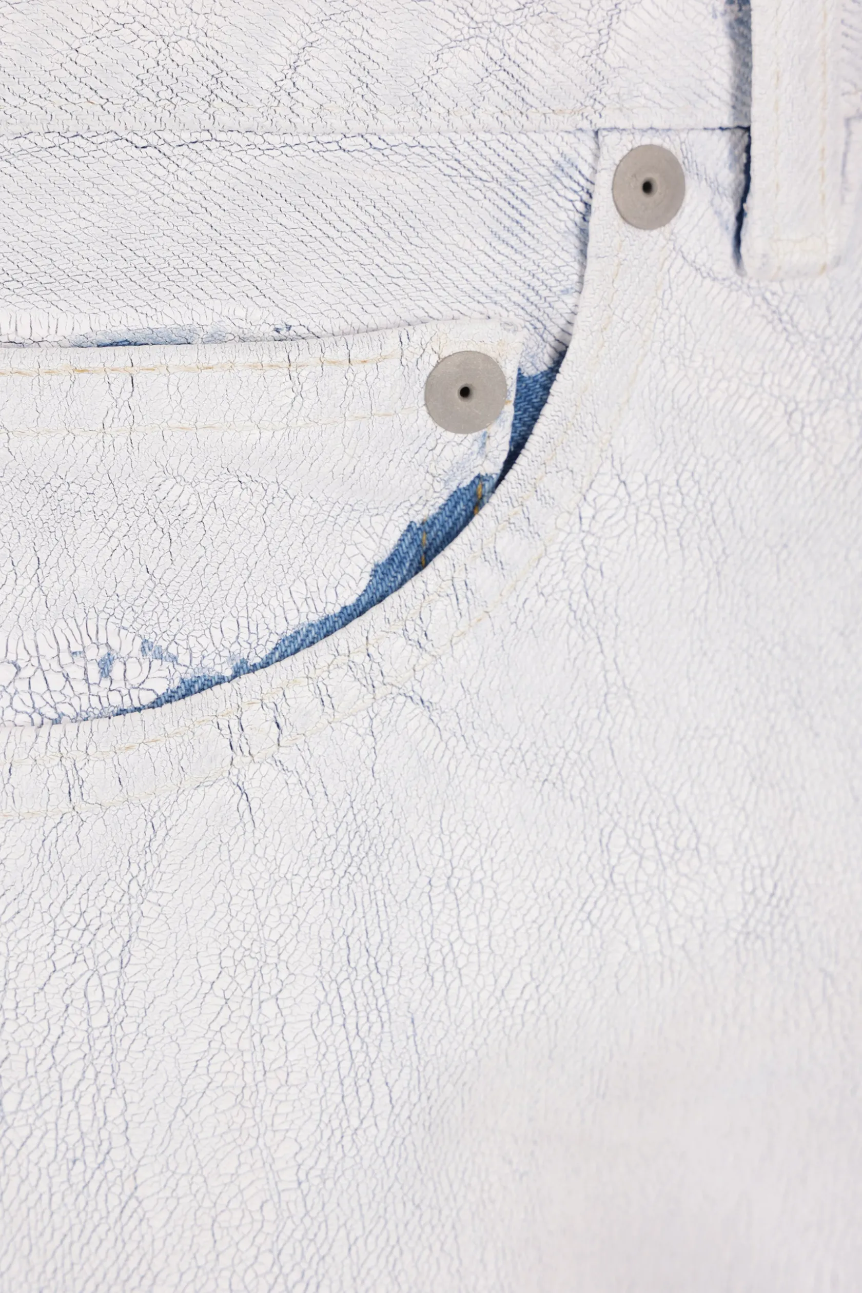 Jeans>MAISON MARGIELA jeans a gamba dritta in denim Bianchetto Bianco
