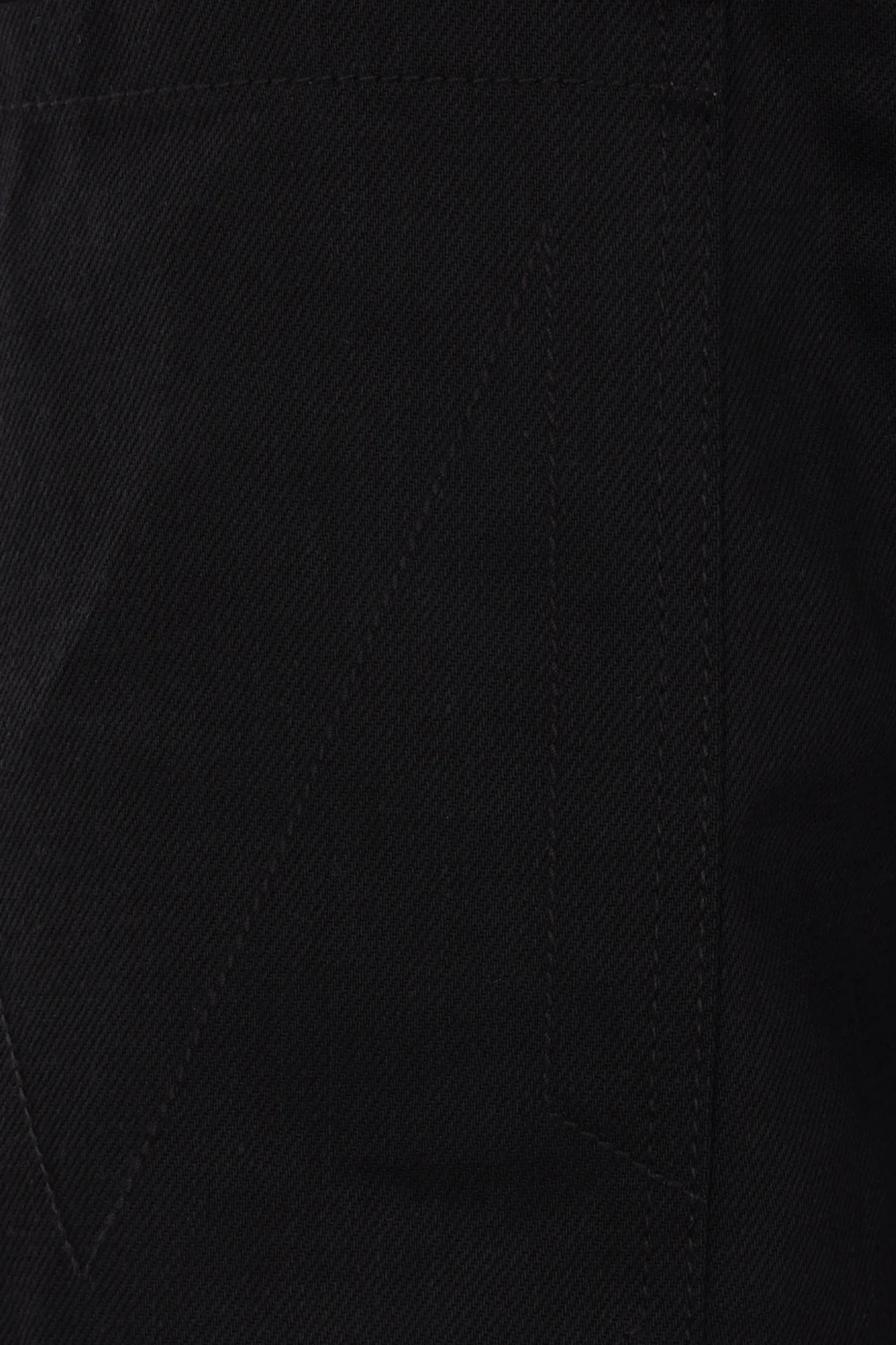Jeans>MELITTA BAUMEISTER jeans cropped in denim con cinturini Nero