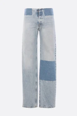 Jeans>MM6 jeans in denim patchwork Blu
