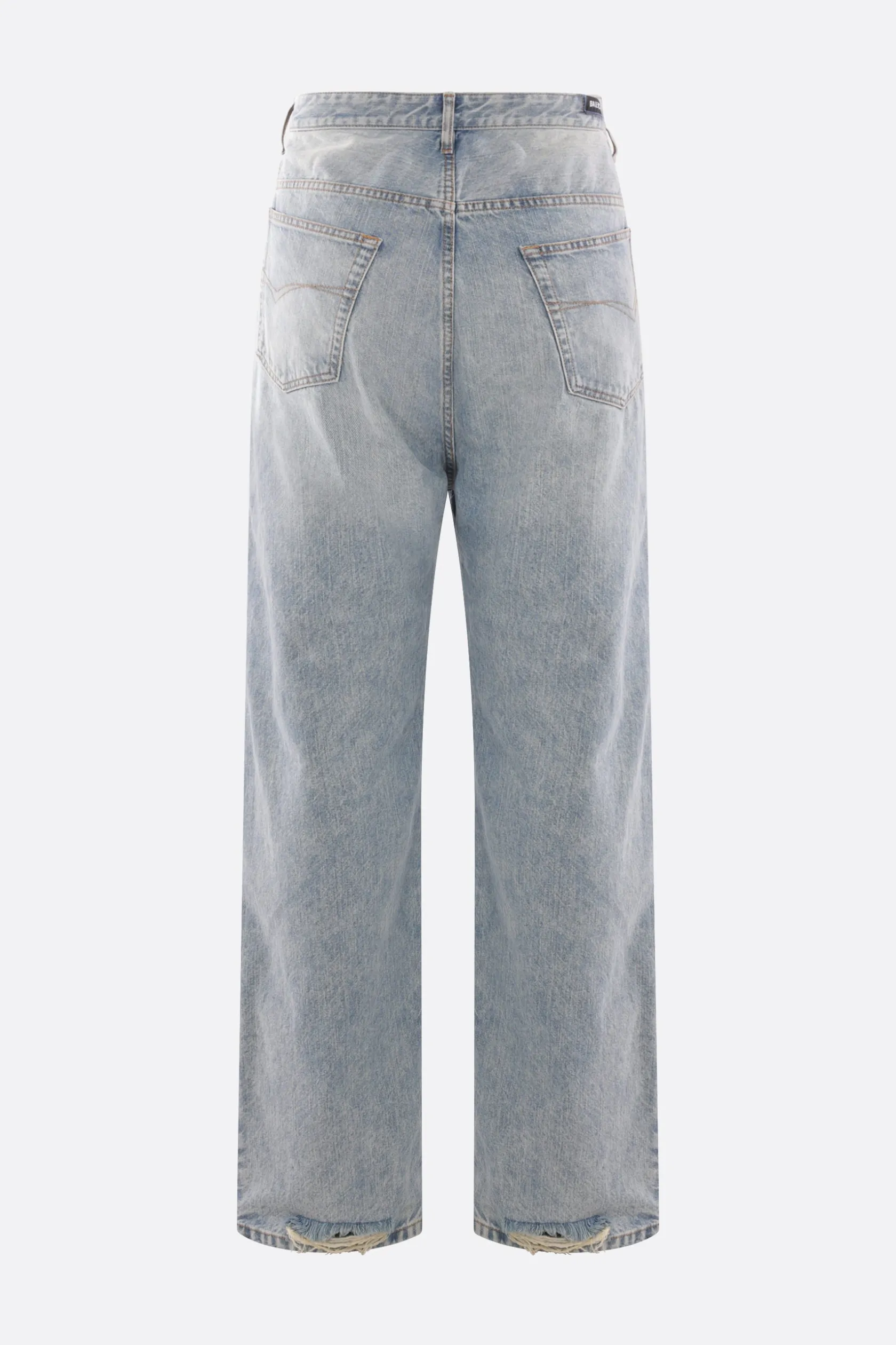 Jeans>BALENCIAGA jeans loose-fit in denim Blu
