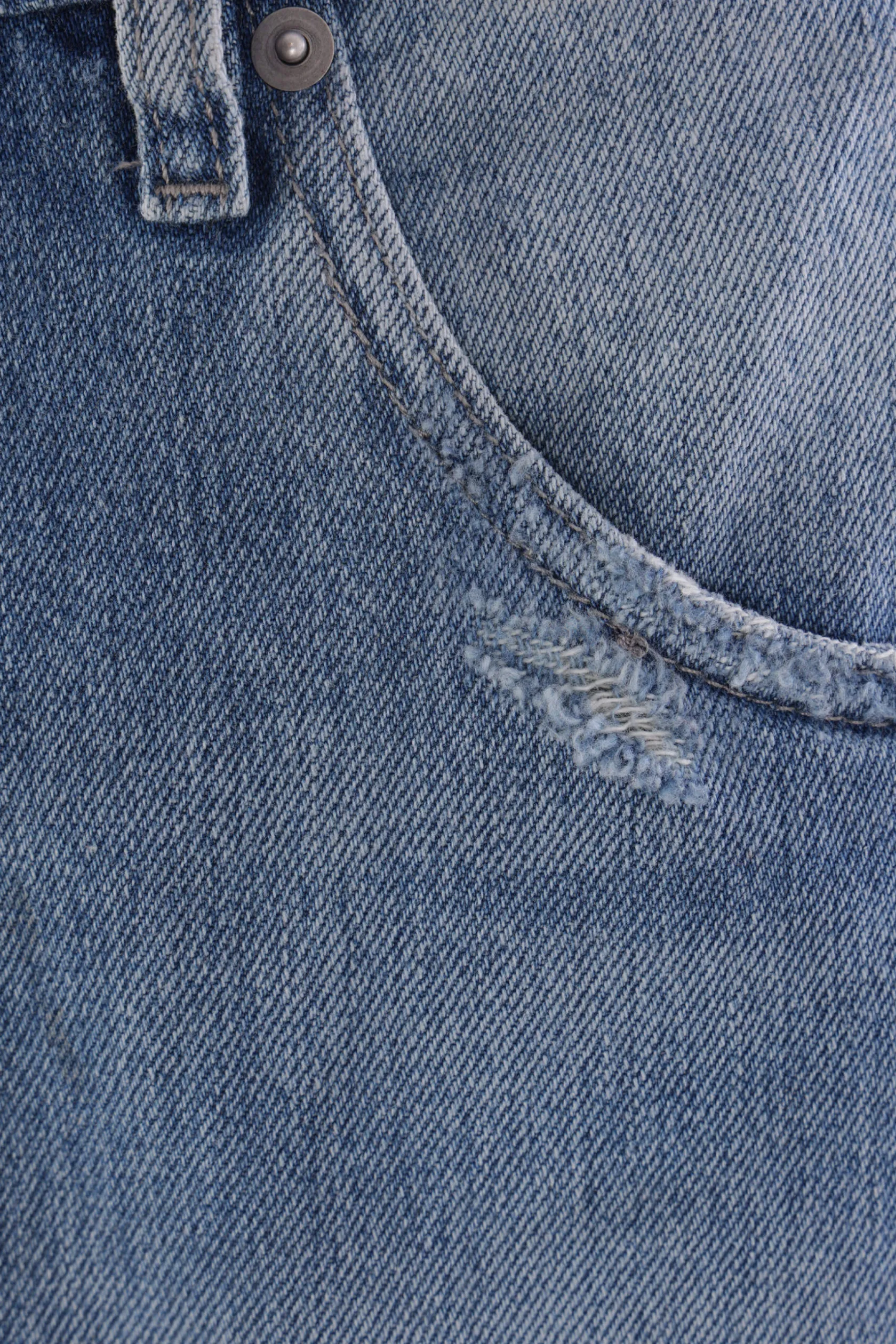 Jeans>MAISON MARGIELA jeans loose-fit in denim con fibbia Blu
