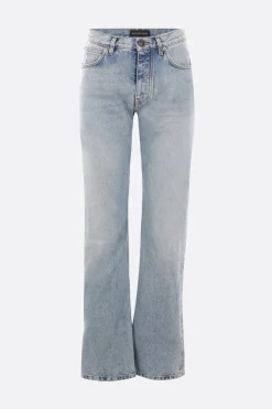 Jeans>BALENCIAGA jeans regular-fit in twill giapponese biologico Blu