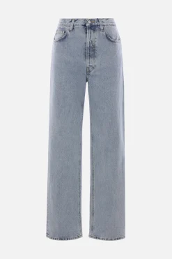 Jeans>TOTEME jeans slim-fit in cotone organico Blu
