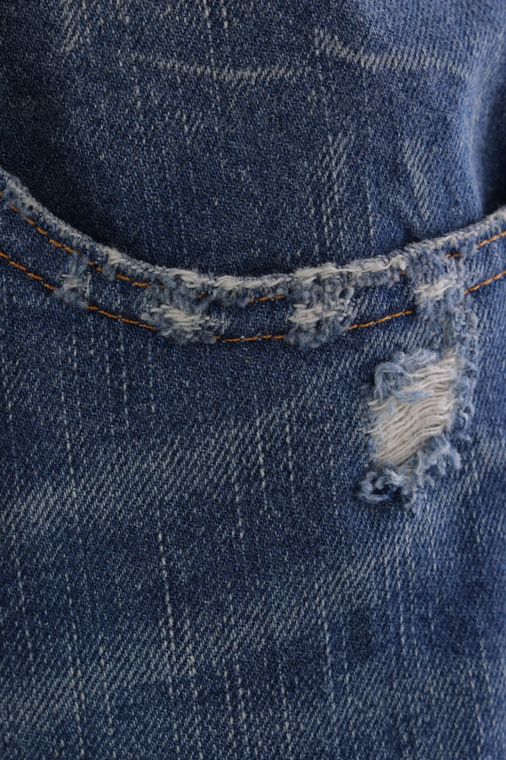 Jeans>MM6 jeans straight-fit in denim Blu