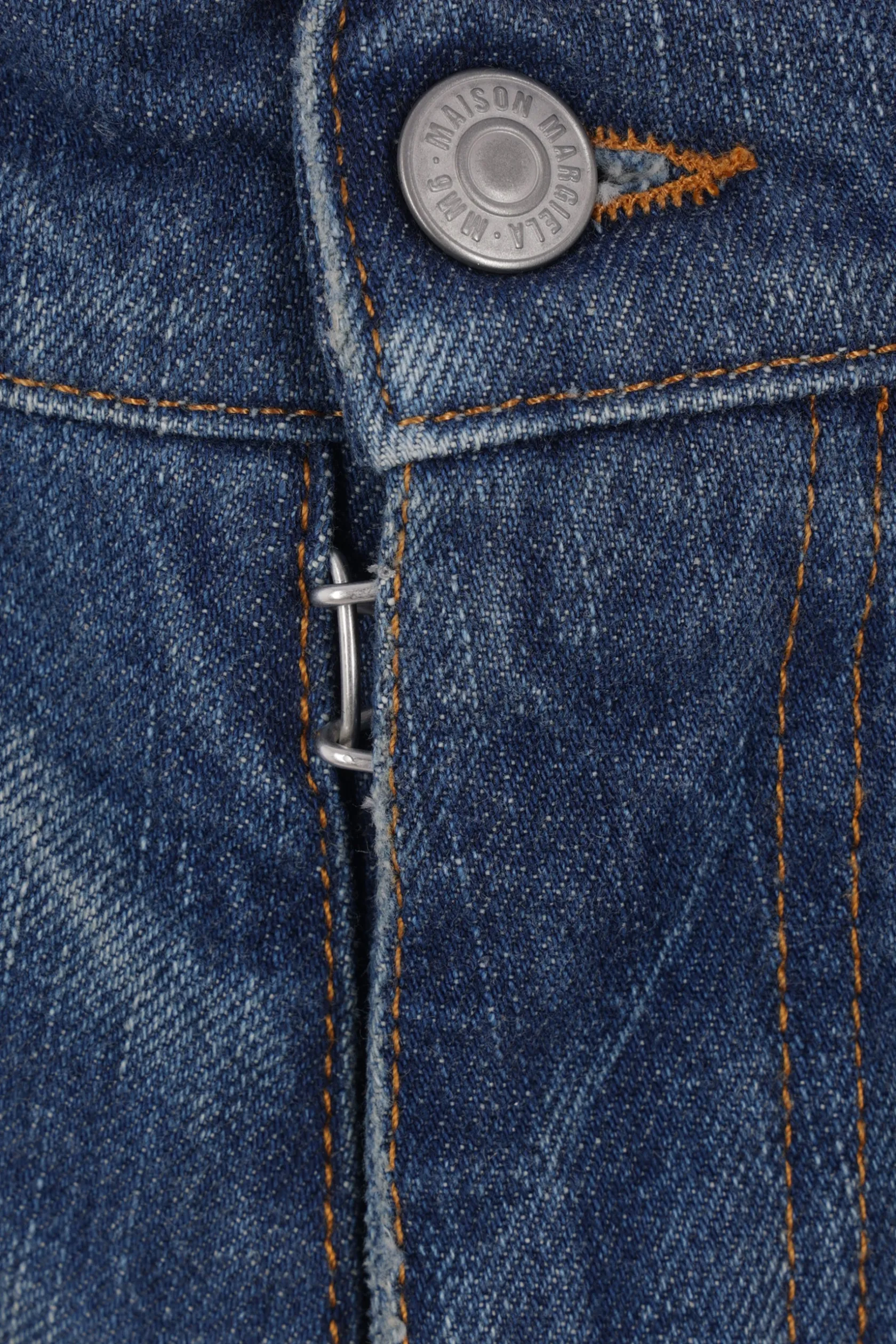 Jeans>MM6 jeans straight-fit in denim Blu