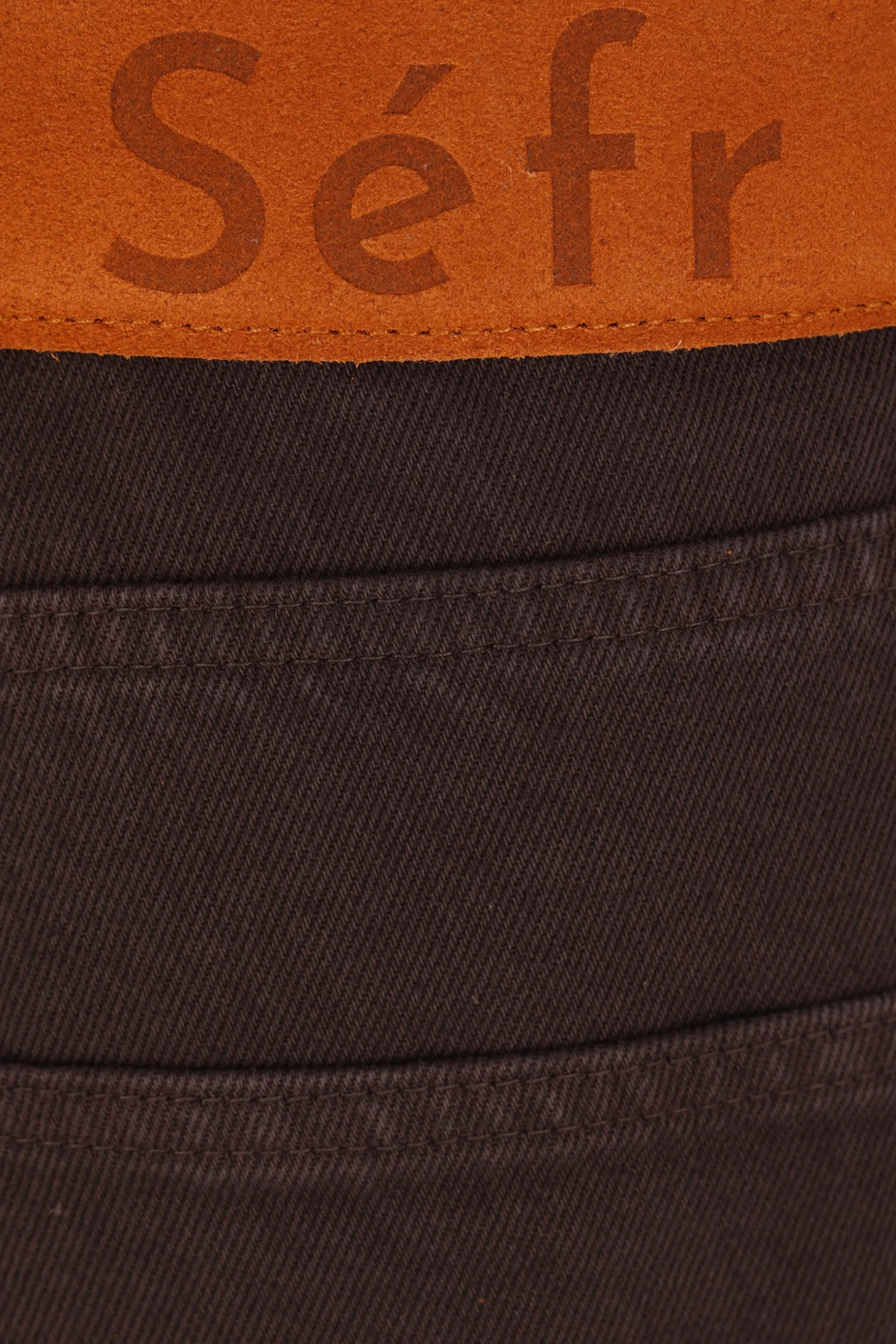 Jeans>SÉFR jeans Wide Cut in denim Marrone